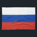 Linge De Cuisine Drapeau de la Russie<br><div class="desc">Un cadeau idéal pour tous ceux qui sont patriotes de leur pays !</div>