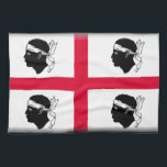 Linge De Cuisine Drapeau de la Sardaigne (Italie)<br><div class="desc">La Sardaigne est la deuxième plus grand île en mer Méditerranée (après la Sicile et avant la Chypre) et région autonome de l'Italie. Les masses de terre les plus proches sont (dans le sens des aiguilles d'une montre du nord) l'île de la Corse, la péninsule italienne, de la Sicile, de...</div>