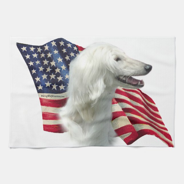 Linge De Cuisine Drapeau de l'Afghanistan (Horizontal)