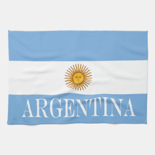 Linge De Cuisine Drapeau de l'Argentine Bandera De Argentine