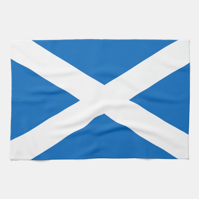 Linge De Cuisine Drapeau de l'Ecosse - Bratach na h-Alba (Horizontal)