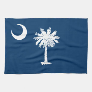 Linge De Cuisine Drapeau de l'État de Caroline du Sud