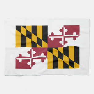 Linge De Cuisine Drapeau de l'État du Maryland