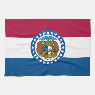 Linge De Cuisine Drapeau de l'État du Missouri