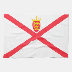 Linge De Cuisine Drapeau de l'île de Jersey