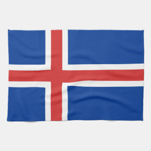 Linge De Cuisine Drapeau de l'Islande