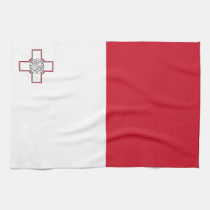 Linge De Cuisine Drapeau de Malte