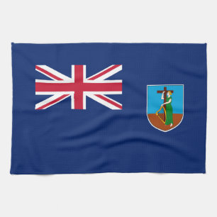 Linge De Cuisine Drapeau de Montserrat
