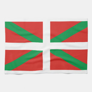 Linge De Cuisine Drapeau de Pais Vasco (Espagne)
