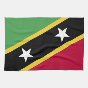 Linge De Cuisine Drapeau de Saint-Kitts-et-Nevis