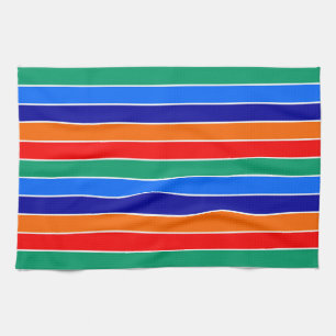 Linge De Cuisine drapeau de saint-pétersbourg lignes motif usa ci