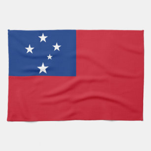 Linge De Cuisine Drapeau de Samoa