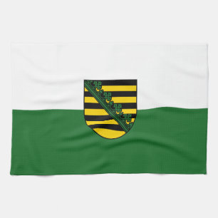 Linge De Cuisine Drapeau de Saxe