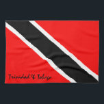 Linge De Cuisine Drapeau de Trinité-et-Tobago<br><div class="desc">Toilette de cuisine de Trinité-et-Tobago au design classique du drapeau T&T.Le texte peut être customisé.Cette serviette est indispensable pour toutes les cuisines T&T ! Achetez-en un ou plusieurs aujourd'hui pour vous-même,  votre famille ou un ami.</div>