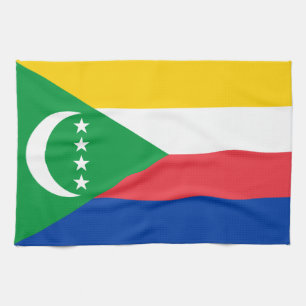 Linge De Cuisine Drapeau des Comores
