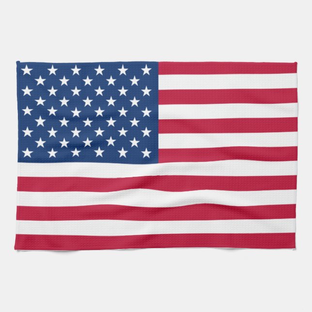 Linge De Cuisine Drapeau des États-Unis d'Amérique (Horizontal)