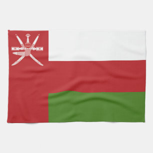Linge De Cuisine Drapeau d'Oman