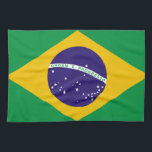 Linge De Cuisine Drapeau du Brésil<br><div class="desc">cool flag of Brazil design</div>