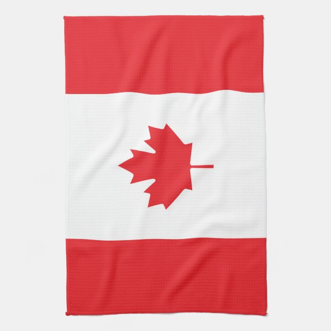 Linge De Cuisine Drapeau du Canada (Vertical)