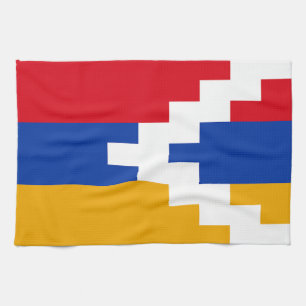Linge De Cuisine Drapeau du Haut-Karabagh