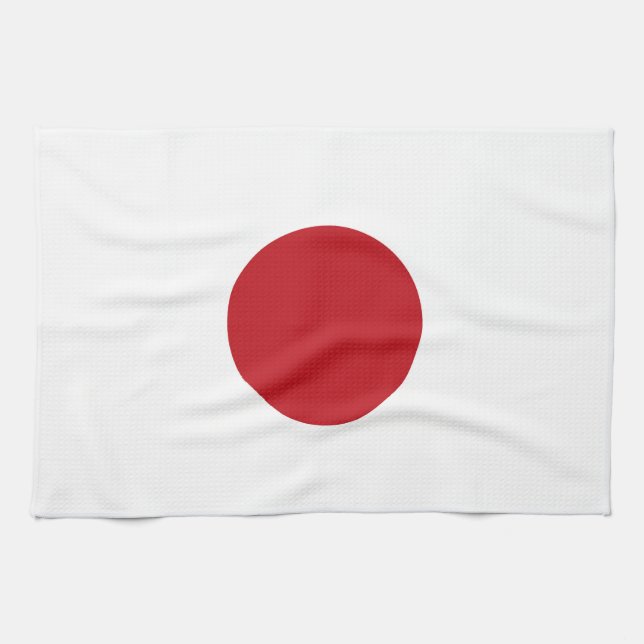 Linge De Cuisine Drapeau du Japon (Horizontal)