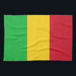Linge De Cuisine Drapeau du Mali<br><div class="desc">Drapeau patriotique du Mali.</div>