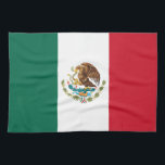Linge De Cuisine Drapeau du Mexique, Bandera de la République mexic<br><div class="desc">Histoire et signification du drapeau mexicain Le drapeau mexicain, aux couleurs vives et aux symboles distinctifs, revêt une profonde importance historique et culturelle pour le peuple mexicain. La conception actuelle du drapeau, avec un aigle d'or perché sur un cactus de poire piqueux dévorant un serpent, est en usage depuis 1968....</div>