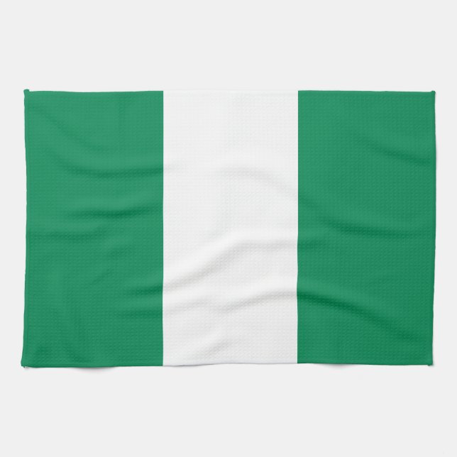 Linge De Cuisine Drapeau du Nigéria (Horizontal)