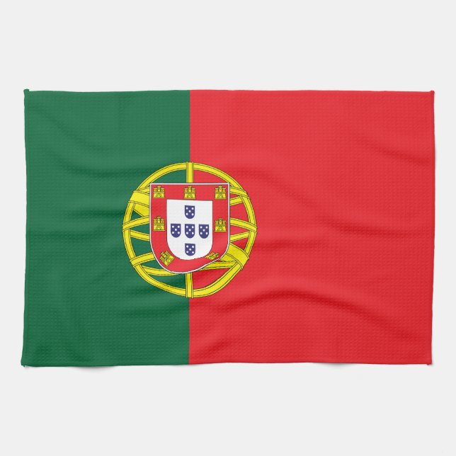 Linge De Cuisine Drapeau du Portugal (Horizontal)