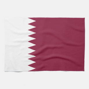 Linge De Cuisine Drapeau du Qatar