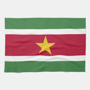 Linge De Cuisine Drapeau du Suriname