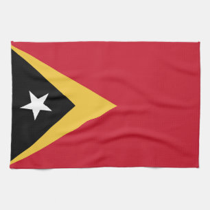Linge De Cuisine Drapeau du Timor oriental