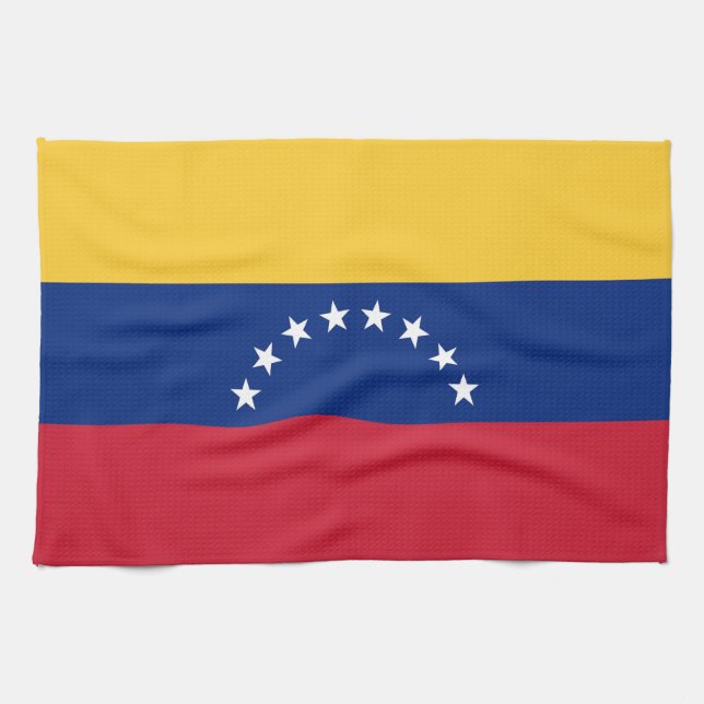 Linge De Cuisine Drapeau du Venezuela (Horizontal)