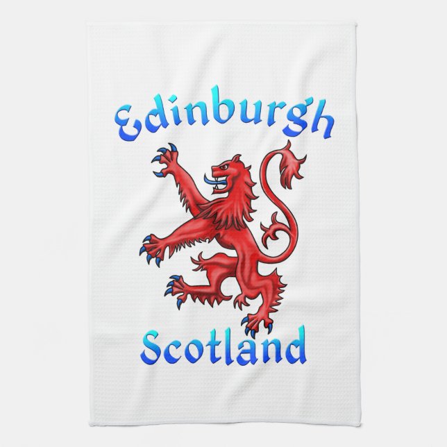 Linge De Cuisine Drapeau écossais Rampant (Vertical)