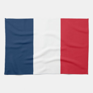 Linge De Cuisine Drapeau français