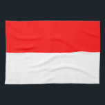 Linge De Cuisine Drapeau Indonésie<br><div class="desc">Drapeau patriotique d'Indonésie.</div>