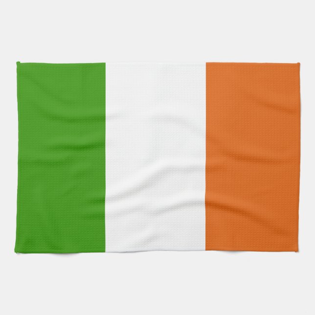 Linge De Cuisine Drapeau irlandais (Horizontal)