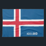Linge De Cuisine Drapeau Islande<br><div class="desc">Voir mon magasin pour plus d'articles en Islande.</div>