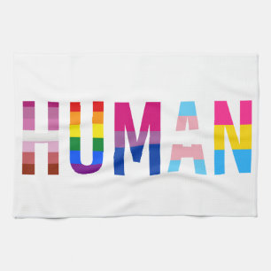 Linge De Cuisine Drapeau LGBT humain Mois de la fierté gay Transgen