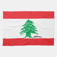 Drapeau libanais et cuisine libanaise, mode/sports