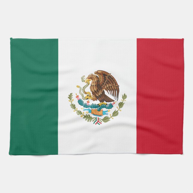 Linge De Cuisine Drapeau mexicain - Drapeau mexicain (Horizontal)