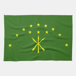 Linge De Cuisine Drapeau patriotique d'Adyguée