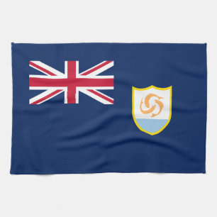 Linge De Cuisine Drapeau patriotique d'Anguilla
