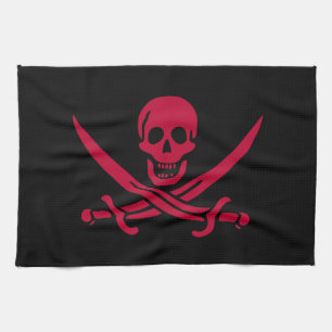Linge De Cuisine Drapeau pirate Skull & Swords de Calico Jack Crims