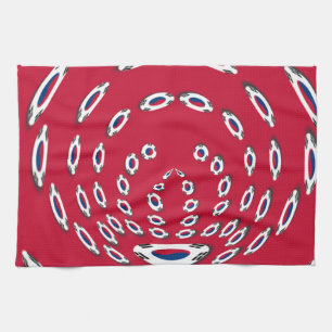 Linge De Cuisine Drapeau Polka de Corée du Sud