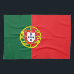 Linge De Cuisine Drapeau Portugal<br><div class="desc">Drapeau patriotique du Portugal.</div>