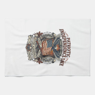 Linge De Cuisine Drapeau Rust Patriotique Survivant Zombie Apocalyp