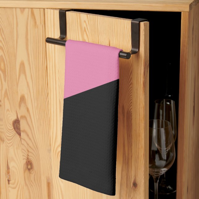 Linge De Cuisine Drapeau triangle rose de SlipperyJoe drapeau rose  (Pliage en tiers)