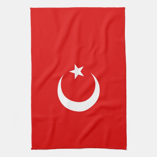 Linge De Cuisine Drapeau turc (Vertical)
