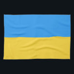 Linge De Cuisine Drapeau ukrainien<br><div class="desc">drapeau ukrainien, soutien Ukraine bleu et jaune combat ukrainien</div>
